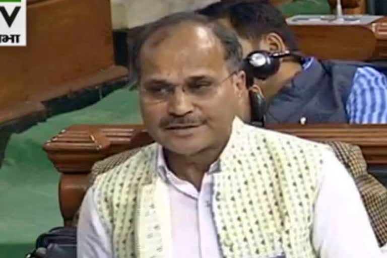 adhir ranjan in lok sabha