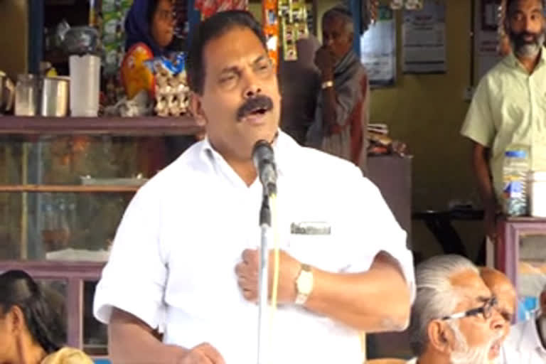 Senapathi venu wants the society to recognize the poison in citizenship amendment  പൗരത്വ ഭേദഗതിയിലെ വിഷം സമൂഹം തിരിച്ചറിയണമെന്ന് സേനാപതി വേണു  രാജകുമാരി പഞ്ചായത്തിലെ മുരിക്കുംതൊട്ടിയിൽ  സായാഹ്‌ന ധർണ