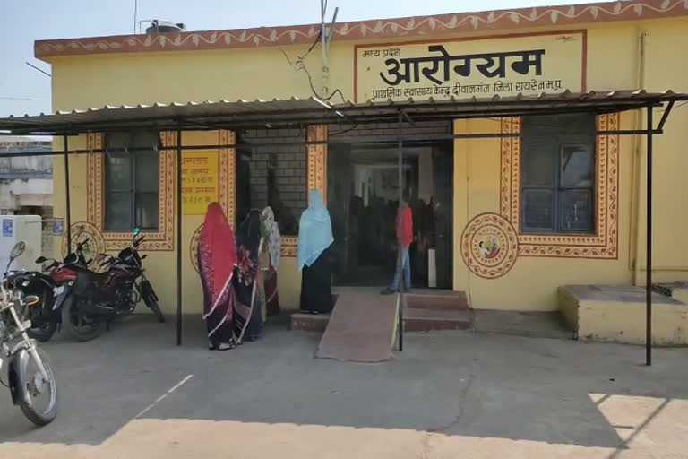 Health camp set up at Diwanganj in Raisen district