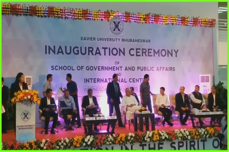 xavier-school-bbsr-school-of-government-and-public-affairs-and-international-centre-innaguration-by-cm-navin-pattnaik