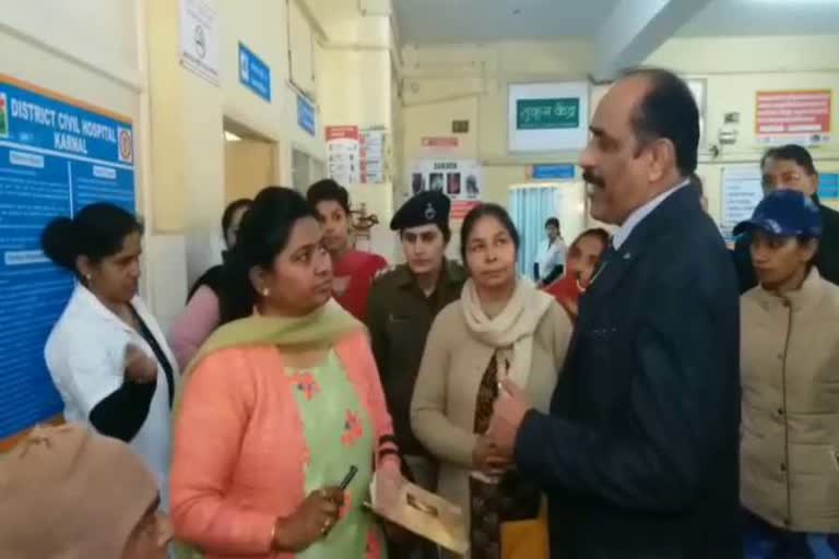 Member of Haryana Women Commission inspected Women Police Station