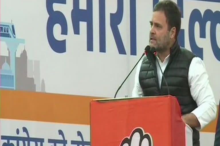 ''Only funda'' of Modi and Kejriwal is to divide people: Rahul