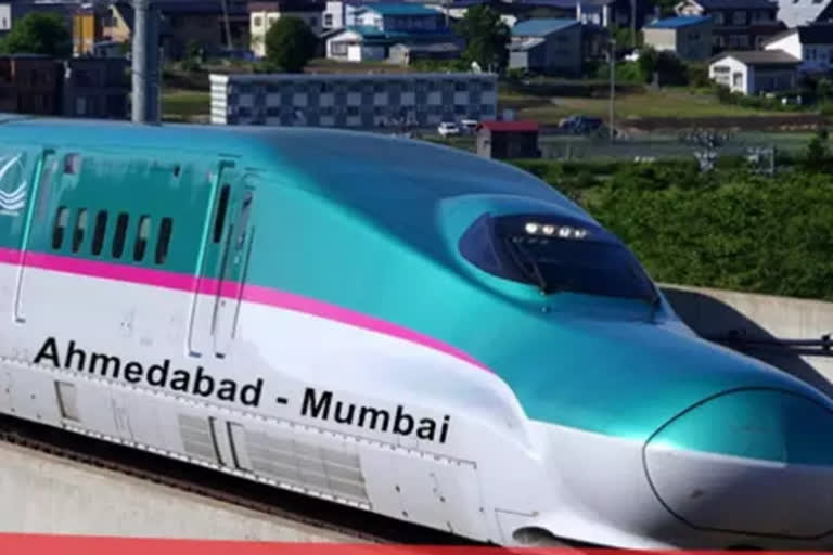 Land survey for bullet train project carried out amid protests