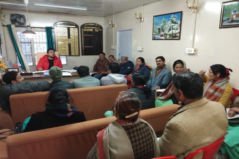 Meeting regarding corona virus held in Bharmour