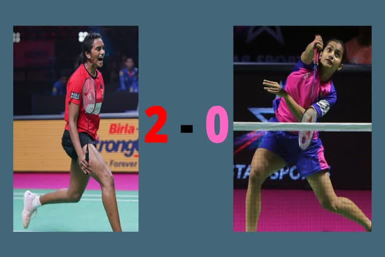 PV Sindhu,  Rituparna Das,  Premier Badminton League