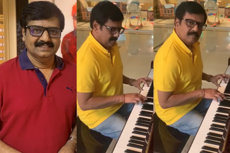 vivek  Comedian Vivek plays a piano  പിയാനോയില്‍ വിസ്മയം തീര്‍ത്ത് ഹാസ്യതാരം വിവേക്  ഹാസ്യതാരം വിവേക്  ഉദയനിധി സ്റ്റാലിന്‍  actor Vivek  Vivek plays a piano