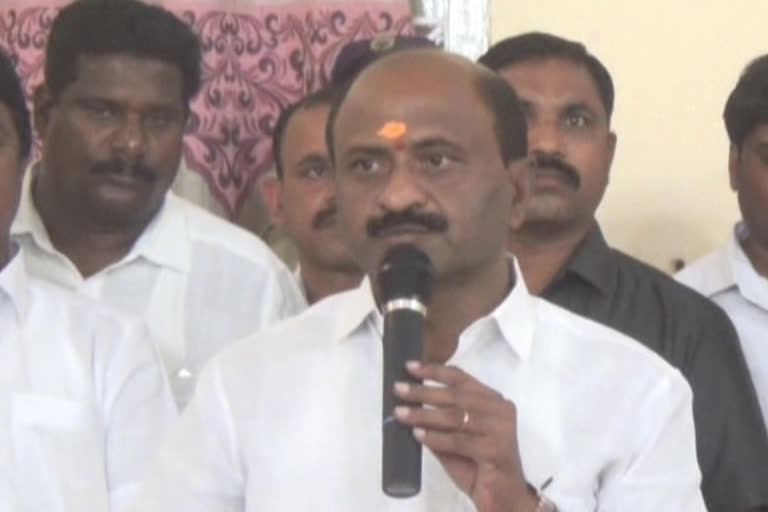 Public welfare is the government's goal: Challah Dharmara Reddy