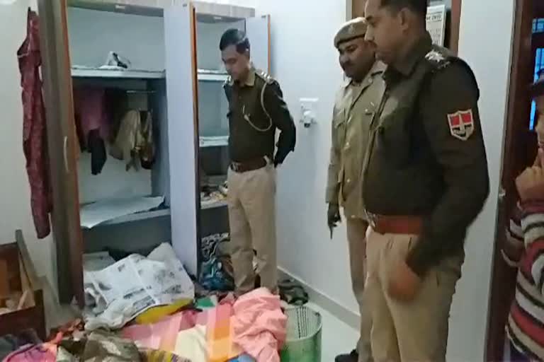 Thieves targeted two houses in Bharatpur, भरतपुर में दो मकान में चोरी