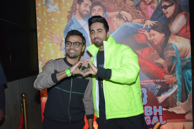 When Ayushmann met Jitendra 1st time