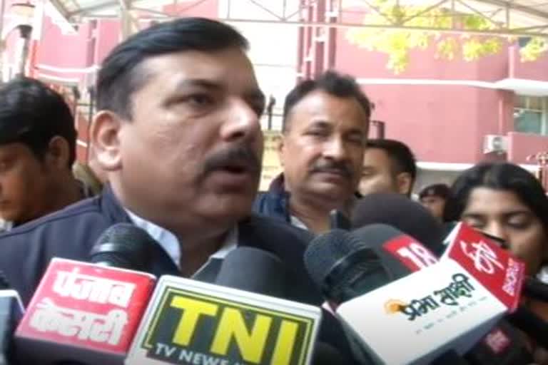 election commission notice to sanjay singh