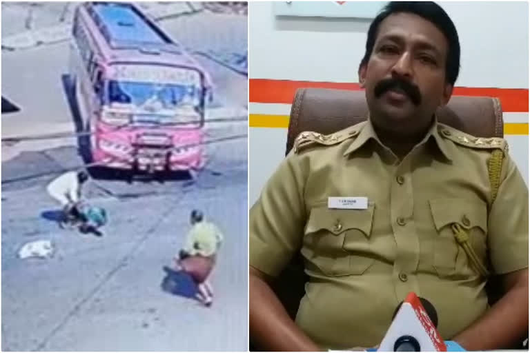 കെഎസ്ആർടിസി  വയനാട്  KSRTC bus  wayanad  വൈത്തിരി  ബസിൽ നിന്ന് യാത്രക്കാരി പുറത്തേക്ക് തെറിച്ചുവീണ സംഭവം  മെഡിക്കൽ കോളജ്  ജോയിന്‍റ് ആർടിഒ  joint RTO  medical college