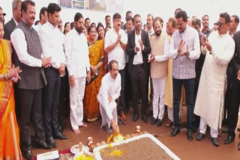 CM uddhav thackeray inaugurates thane municipality projects