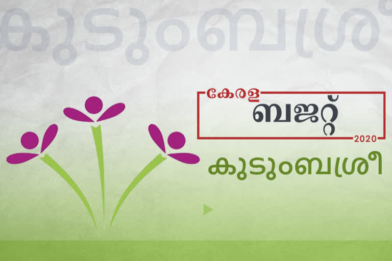 budget  Increase in number of Kudumbasree members  kerala budget 2020  budget 2020 laltest news  thomas isac  തോമസ് ഐസക്ക്  ധനമന്ത്രി  കേരള ബഡ്‌ജറ്റ് പുതിയ വാര്‍ത്തകള്‍  കേരള ബഡ്‌ജറ്റ് 2020