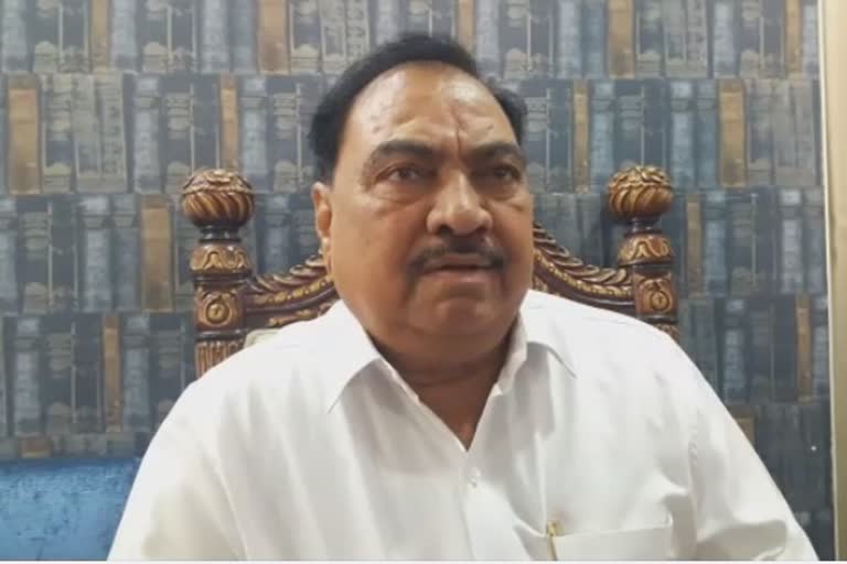 former minister eknath khadse