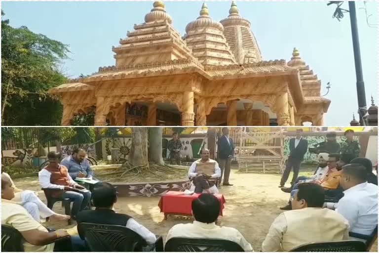 Construction of Ram temple completed at Surya Dham in Jamshedpur