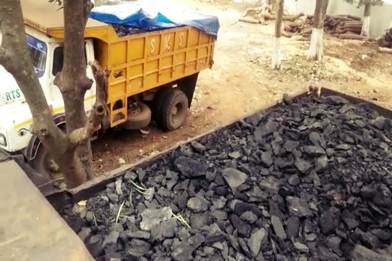 Two trucks seized with illegal coal