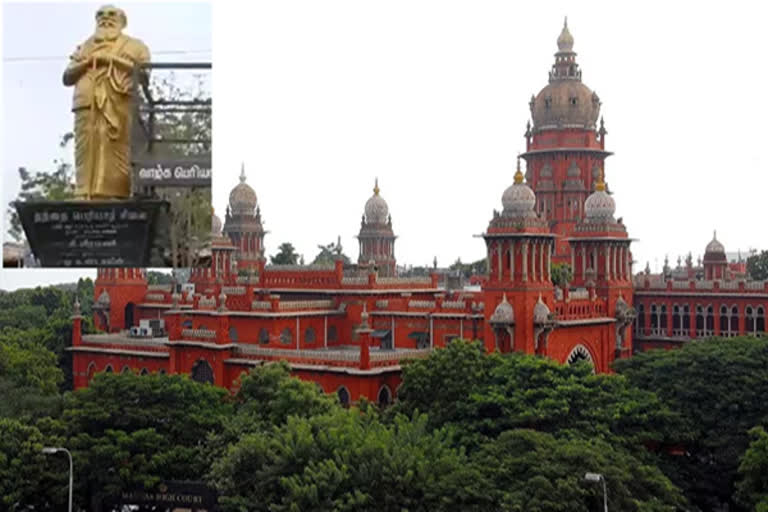 Humiliation of Periyar statue, HC order to file charge sheet