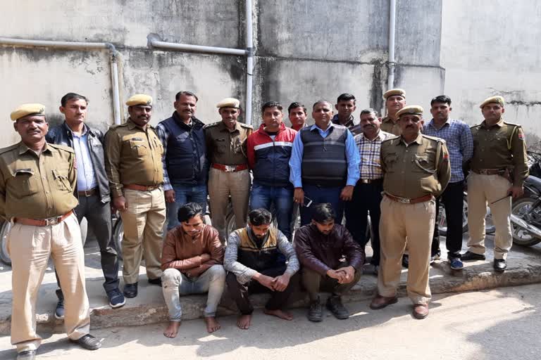 Tonk police arrested vehicle thief gang, वाहन चोर गिरोह गिरफ्तार टोंक