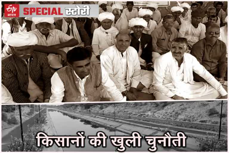 jalore meghawa village, narmada canal water, jalore news