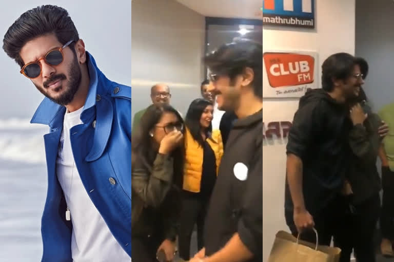 fan crying in front of actor dulquer salman  സന്തോഷം അടക്കാനായില്ല; ദുല്‍ഖറിന് മുന്നില്‍ പൊട്ടിക്കരഞ്ഞ് ആരാധിക  ദുല്‍ഖറിന് മുന്നില്‍ പൊട്ടിക്കരഞ്ഞ് ആരാധിക  വരനെ ആവശ്യമുണ്ട്  ദുല്‍ഖര്‍ സല്‍മാന്‍  fan crying  actor dulquer salman