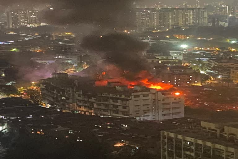 fire has broken out at Milan Industrial Estate