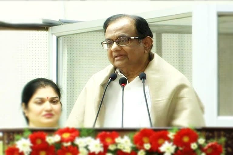 former union minister chidambaram on budget