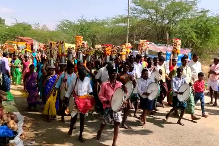 Jyothi festival with devotional