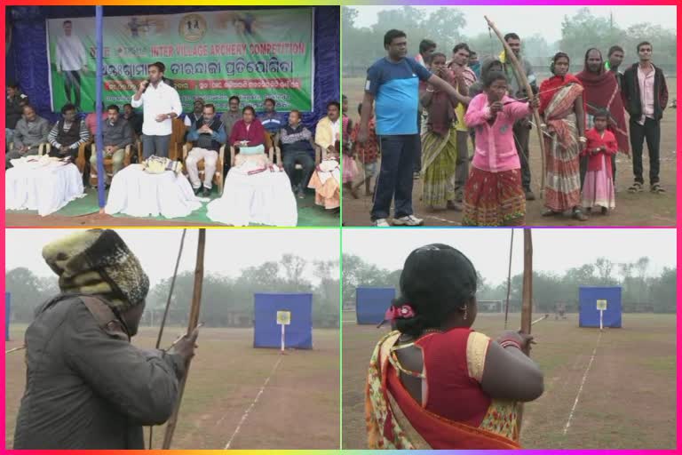 archery-competition-origanised-by-sourik-atheletics-association-in-sukinda-mines-area-of-jajpur-district