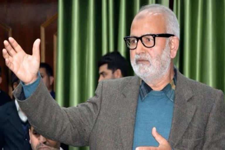 PDP leader Naeem Akhtar who is in detention, has been booked under PSA