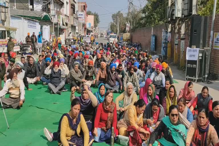 protest against Punjab goverenment