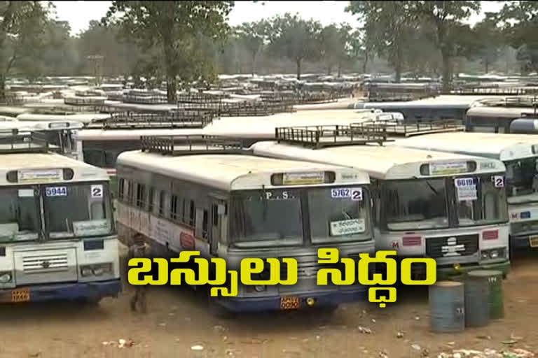 special buses in medaram