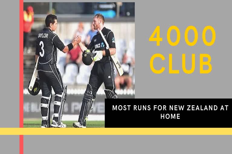 Martin Guptill and Ross Taylor, NZvsIND