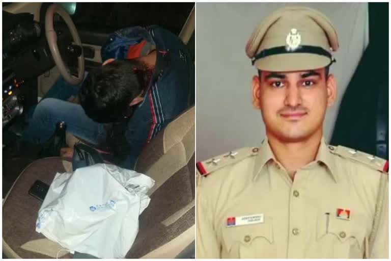 female sub inspector murder accused delhi police psi deepanshu rathi suicide