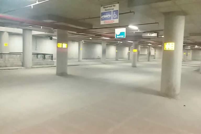 Multilevel parking in Chandigarh Sector 17