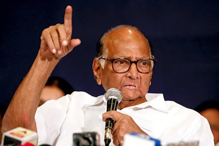 Sharad pawar comment on Bjp in raigad