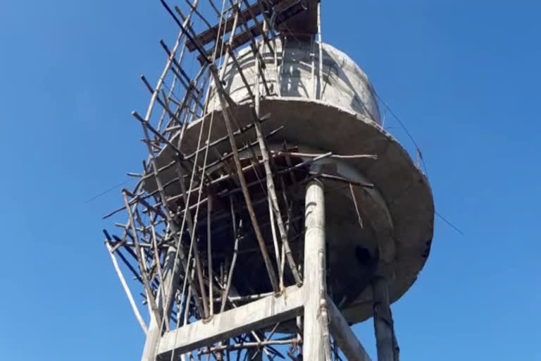 Watertank under construction