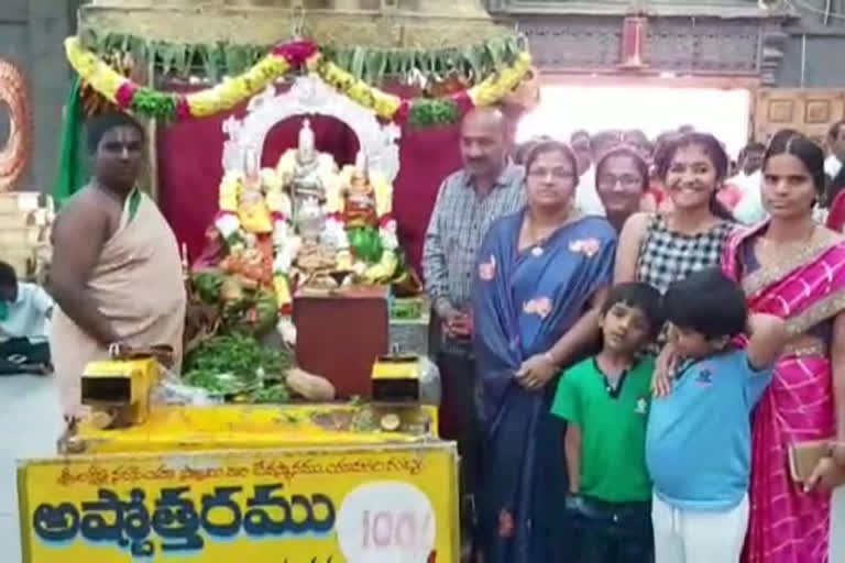 The rush of devotees to Yadadri