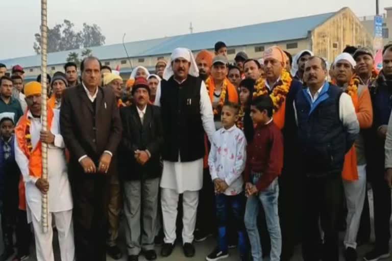 ravidas jayanti celebrated in Shahbad kurukshetra