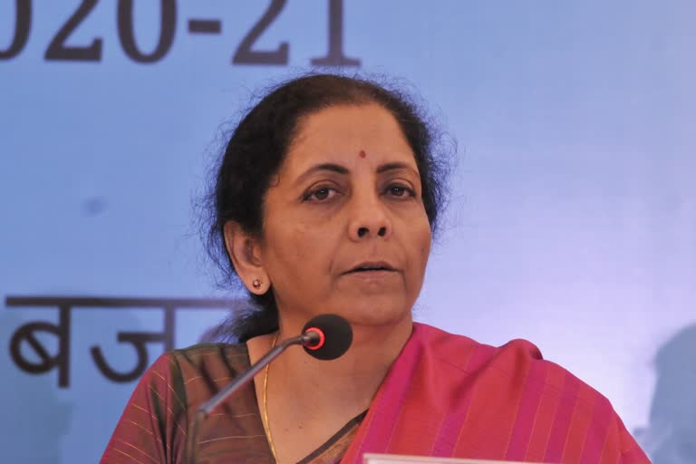 Union Finance minister Nirmala Sitharaman
