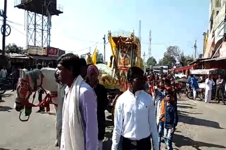 shobhayatra taken out on Ravidas Jayanti