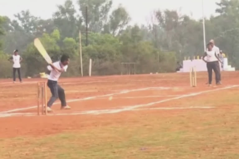 blind state level cricket tournament organized in chikhaldara amravati