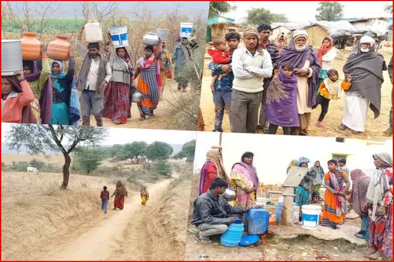 Villagers struggle for drinking water