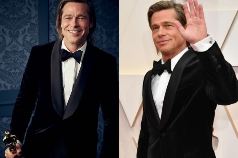 Oscar 2020 Best Actor In Supporting Role Brad Pitt Donald Trump impeachment trial  ഓസ്കാര്‍ വേദിയില്‍ ട്രംപിനെതിരെ പ്രതിഷേധിച്ച് നടന്‍ ബ്രാഡ് പിറ്റ്  നടന്‍ ബ്രാഡ് പിറ്റ്  Oscar 2020 Best Actor In Supporting Role Brad Pitt  Brad Pitt  Donald Trump impeachment trial  ഡൊണള്‍ഡ് ട്രംപ്