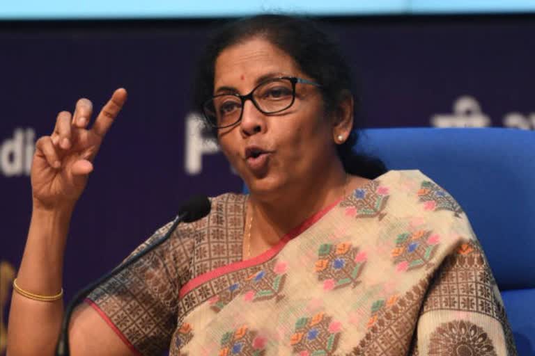 Finance Minister Nirmala Sitharaman