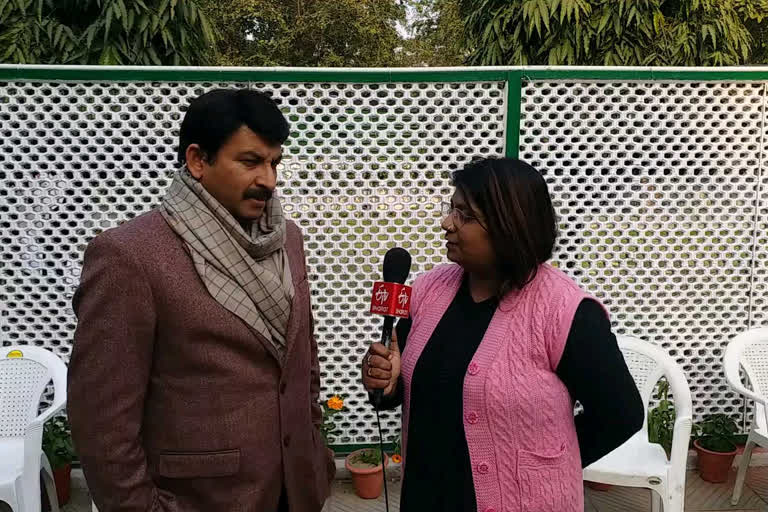 Manoj Tiwari, chief, Delhi BJP Unit