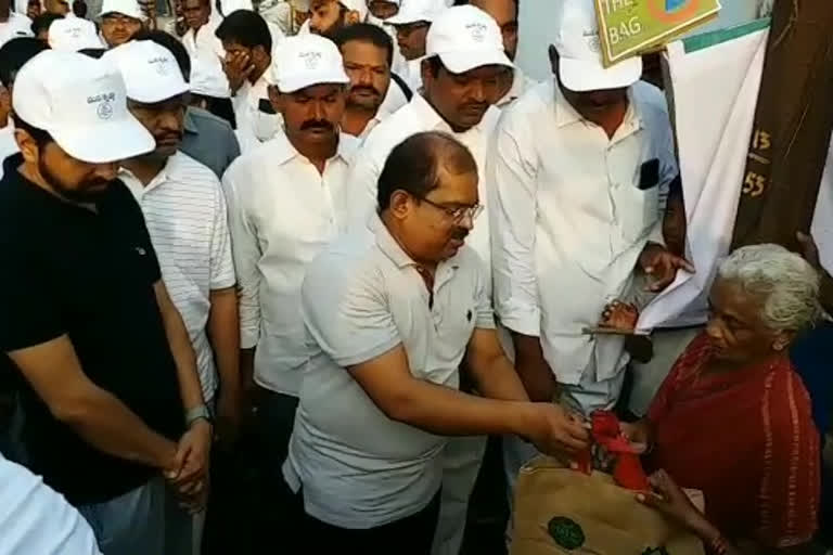 krihna district collector imtiaz plastic awareness rally