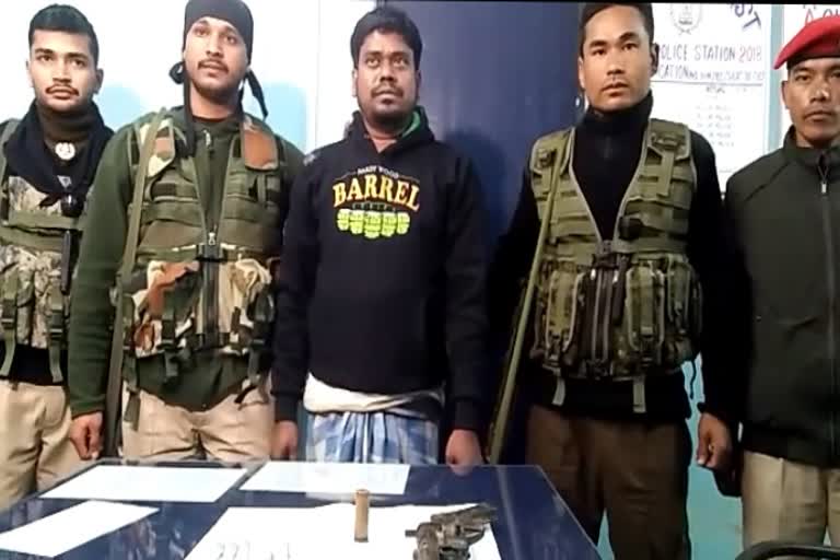 robber arrested at Nagaon juria