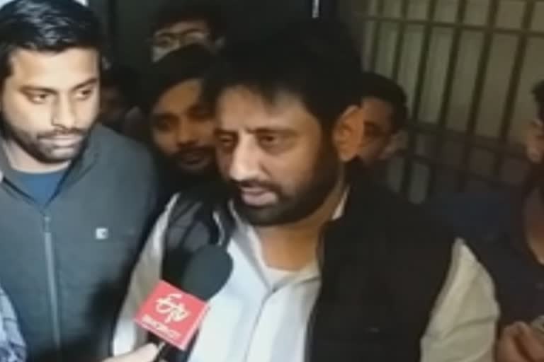 Amanatullah Khan won from okhla