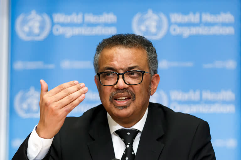 WHO's director-general Tedros Adhanom Ghebreyesus