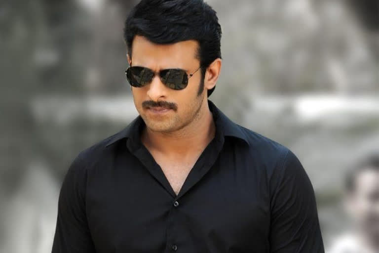 the first look poster of Prabhas was released on 25th march 2020